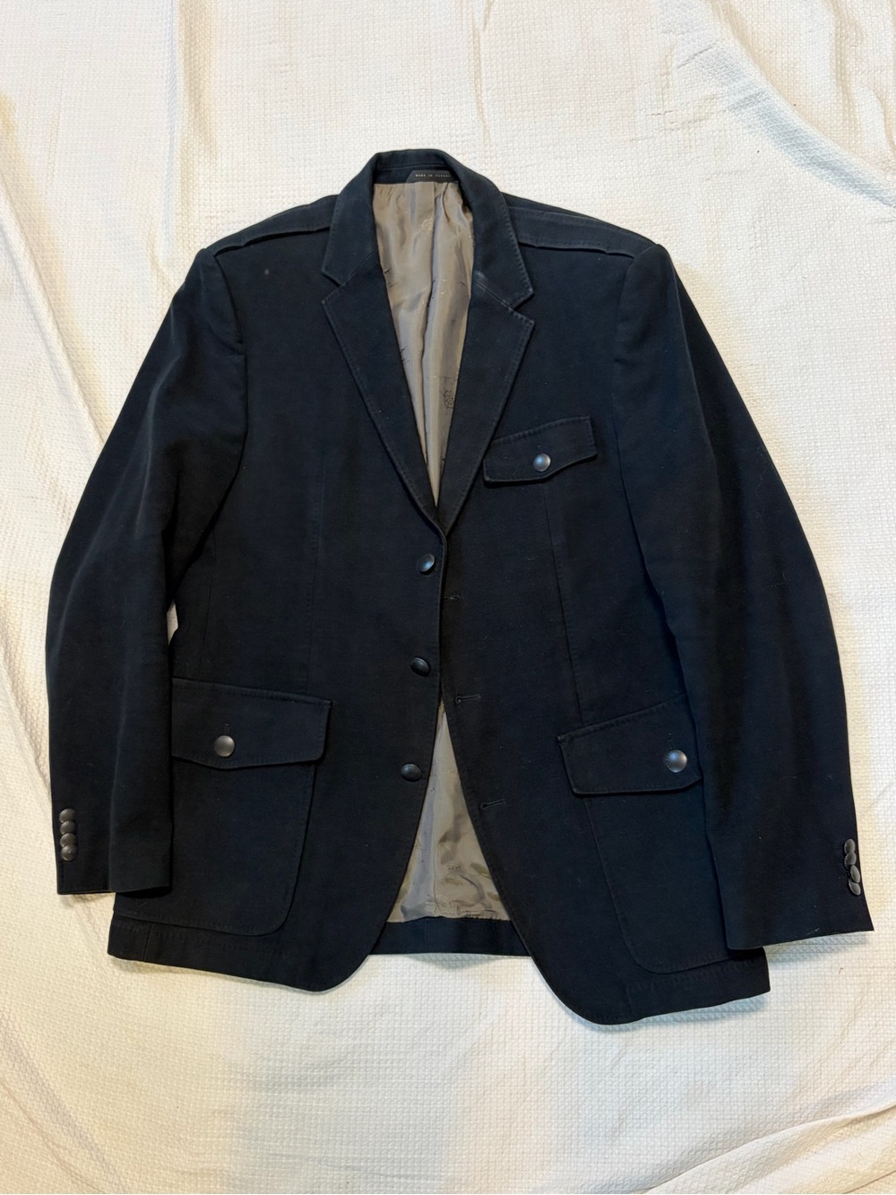 Hugo Boss Black Men's Casual Blazer Jacket - Classic Button Front